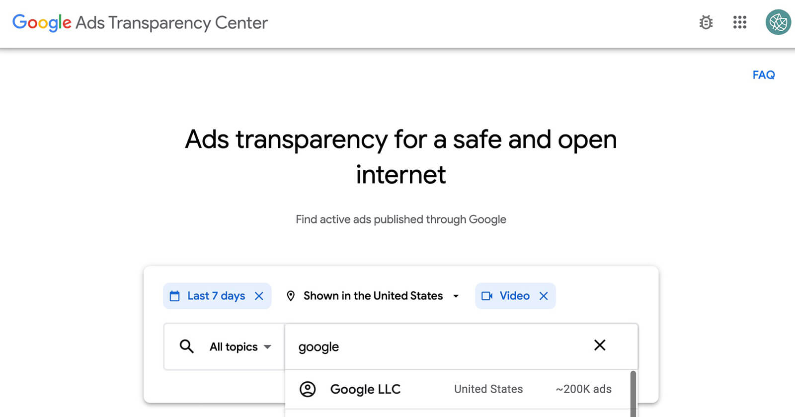 如何使用 Google Ads Transparency Center 研究您竞争对手的谷歌广告