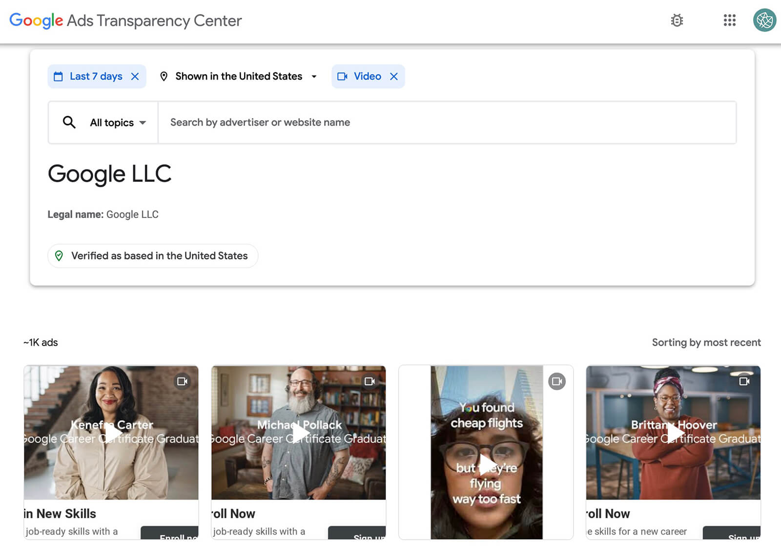 如何使用 Google Ads Transparency Center 研究您竞争对手的谷歌广告